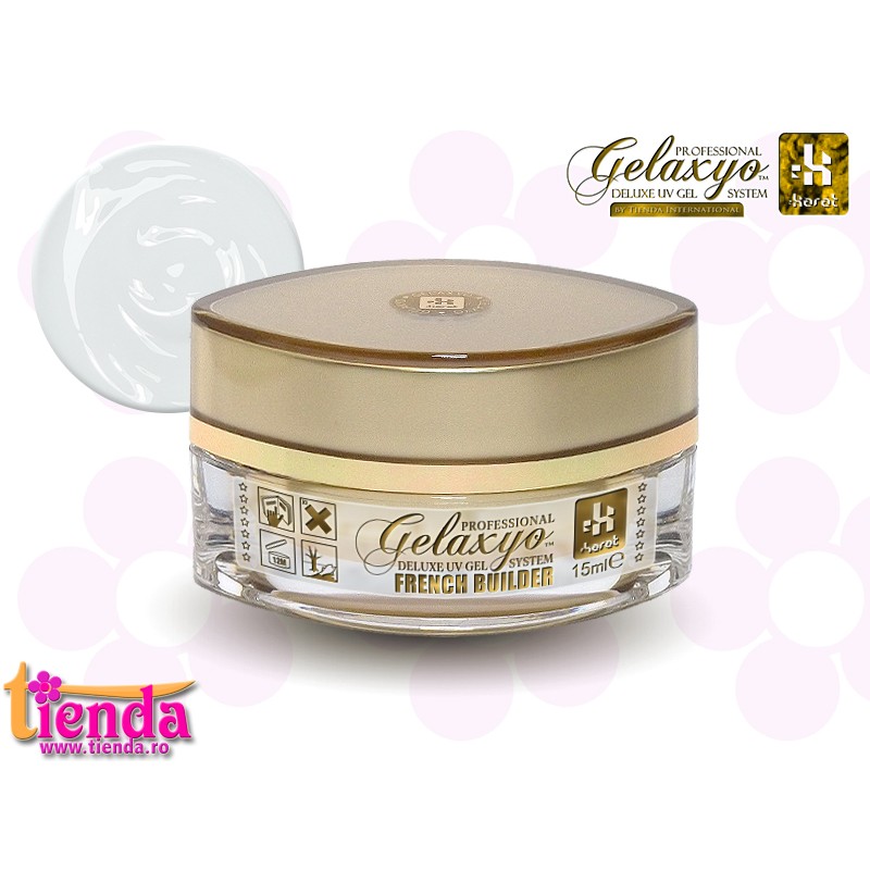Gel UV Construcție Gelaxyo :Karat FRENCH BUILDER - 15ml Gel UV Construcție Gelaxyo :Karat FRENCH BUILDER - 15ml