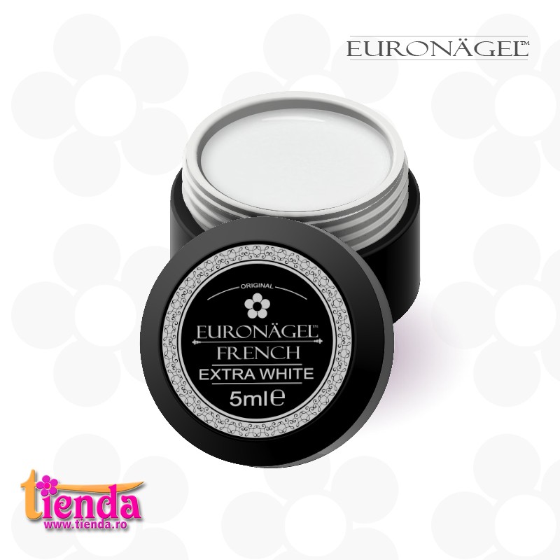 Gel UV French Tienda Euronägel WHITE 5ml Gel UV French Tienda Euronägel WHITE 5ml