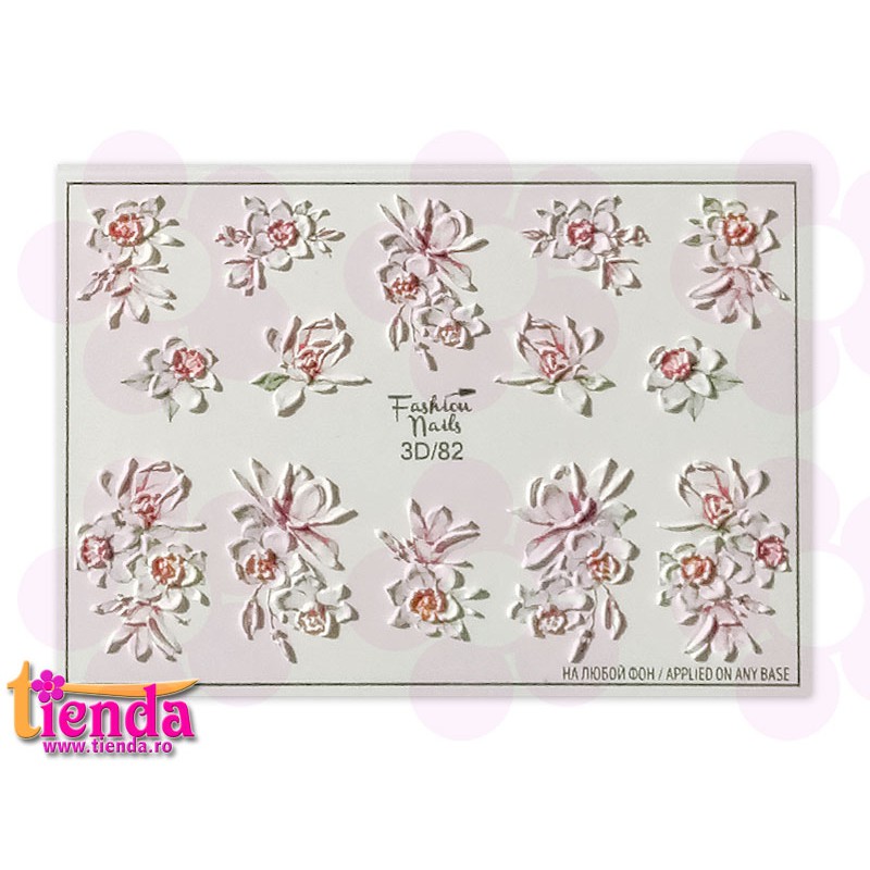 Tatuaj 3D Flori 82 Tatuaj 3D Flori 82
