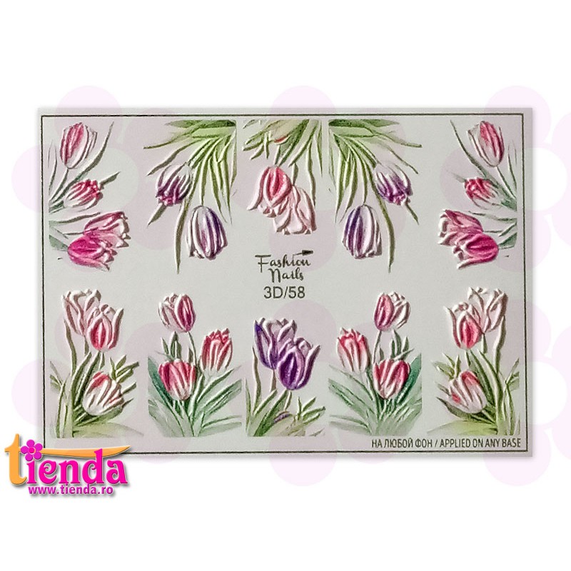 Tatuaj 3D Flori 58 Tatuaj 3D Flori 58