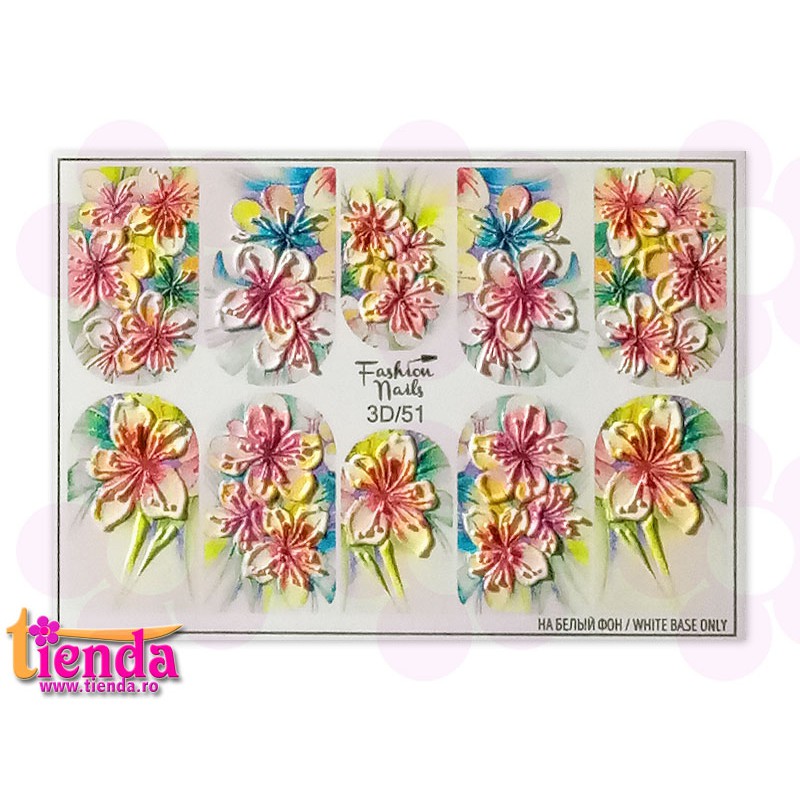 Tatuaj 3D Flori 51 Tatuaj 3D Flori 51