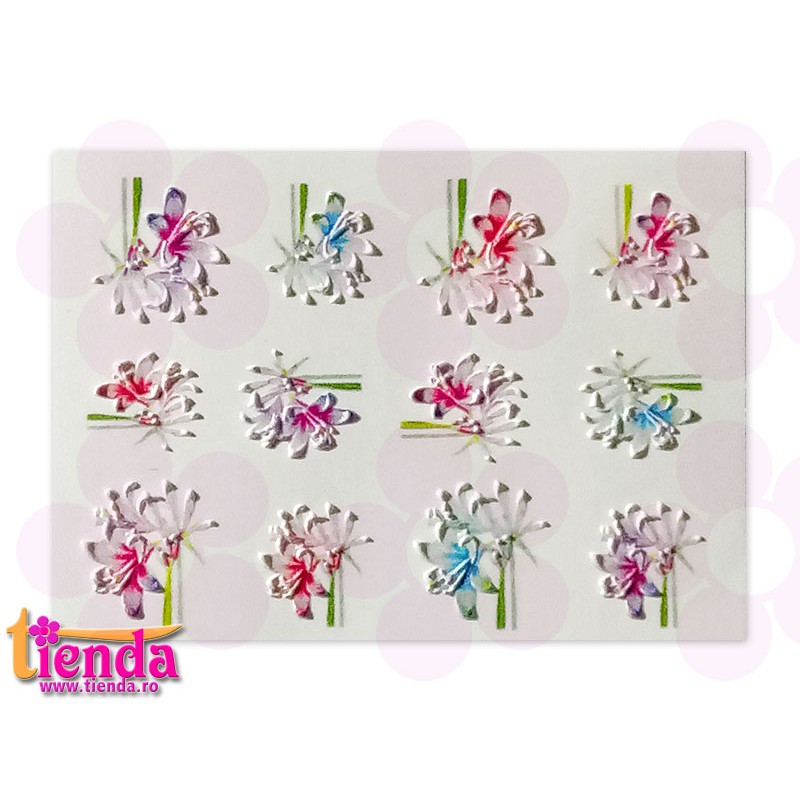 Tatuaj 3D Flori 03 Tatuaj 3D Flori 03
