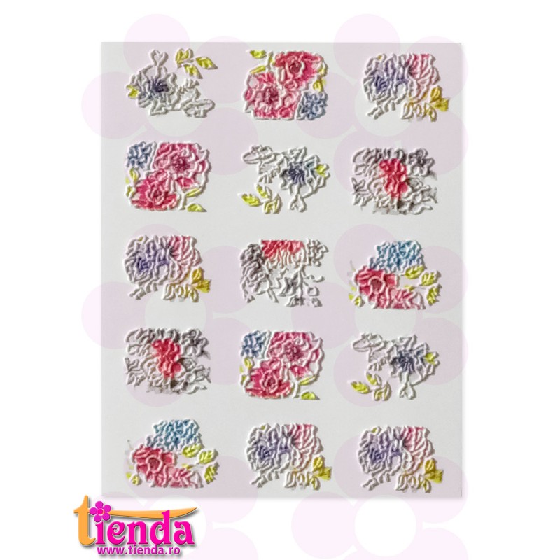 Tatuaj 3D Flori 05 Tatuaj 3D Flori 05