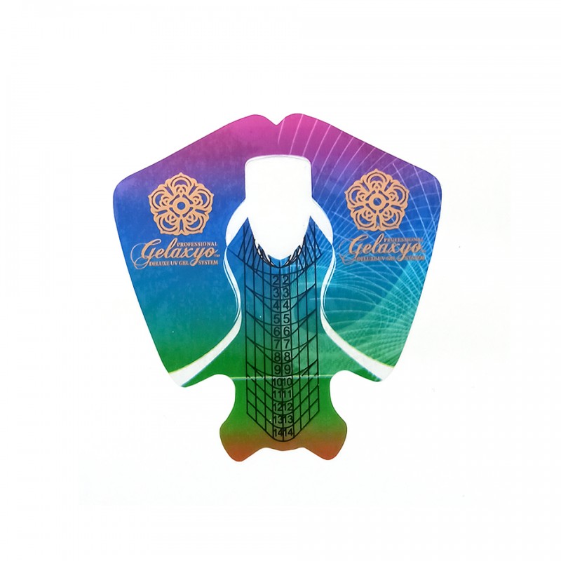 ŞABLOANE TRANSPARENTE GELAXYO SET 50 BUC ŞABLOANE TRANSPARENTE GELAXYO SET 50 BUC
