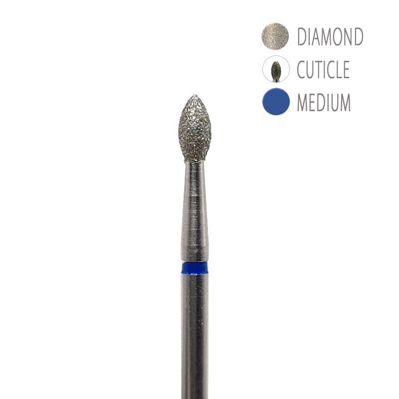 BIT DIAMANTAT - PICĂTURĂ ALBASTRU 2,8x5mm BIT DIAMANTAT - PICĂTURĂ ALBASTRU 2,8x5mm