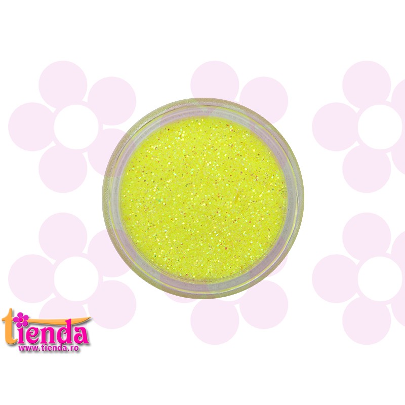SCLIPICI PULBERE GALBEN NEON SCLIPICI PULBERE GALBEN NEON