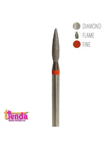 BIT DIAMANTAT - FLACARĂ ROȘU 2,3x10mm 