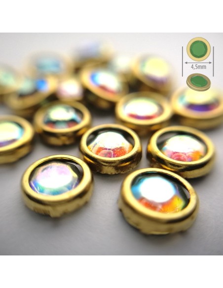 CRISTALE MUTIFAȚETATE CU INEL tip DGR45G CRISTALE MUTIFAȚETATE CU INEL tip DGR45G