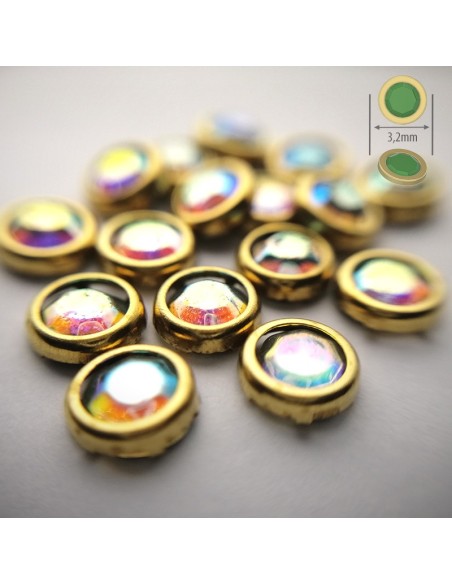 CRISTALE MUTIFAȚETATE CU INEL tip DGR32G