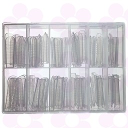 LIQUID TIPS ”C” SET 120 BUC 12 MĂRIMI REUTILIZABILE 2