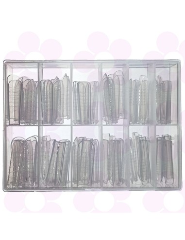 LIQUID TIPS ”C” SET 120 BUC 12 MĂRIMI REUTILIZABILE