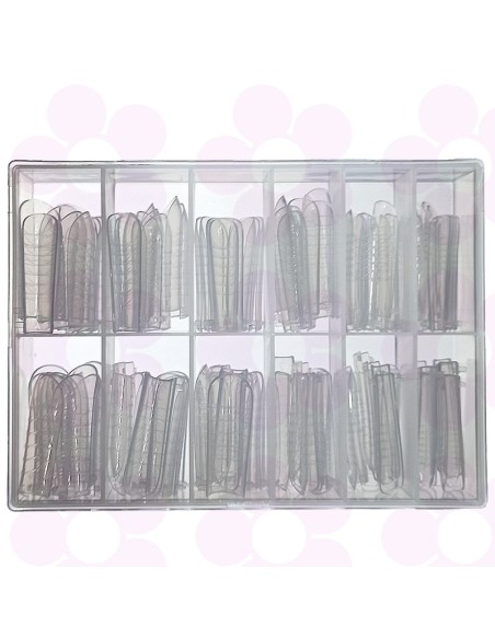 LIQUID TIPS ”C” SET 120 BUC 12 MĂRIMI REUTILIZABILE