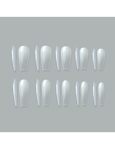 NAIL FORMS ”BALLERINA” SET 20 BUC 10 MĂRIMI REUTILIZABILE NAIL FORMS ”BALLERINA” SET 20 BUC 10 MĂRIMI REUTILIZABILE