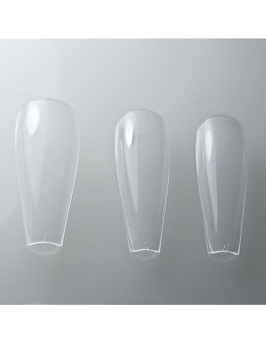 NAIL FORMS ”BALLERINA” SET 20 BUC 10 MĂRIMI REUTILIZABILE
