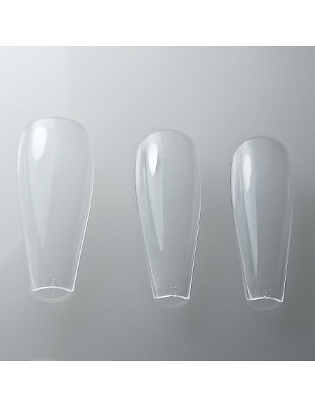 NAIL FORMS ”BALLERINA” SET 20 BUC 10 MĂRIMI REUTILIZABILE NAIL FORMS ”BALLERINA” SET 20 BUC 10 MĂRIMI REUTILIZABILE