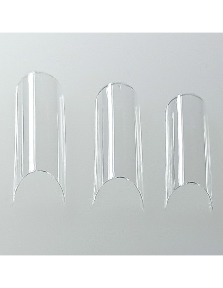 NAIL FORMS ”FULL FRENCH” SET 20 BUC 10 MĂRIMI REUTILIZABILE