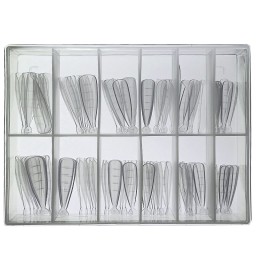 LIQUID TIPS ”V” SET 120 BUC 12 MĂRIMI REUTILIZABILE 2