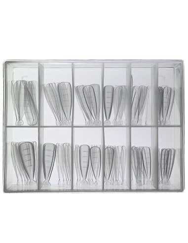 LIQUID TIPS ”V” SET 120 BUC 12 MĂRIMI REUTILIZABILE