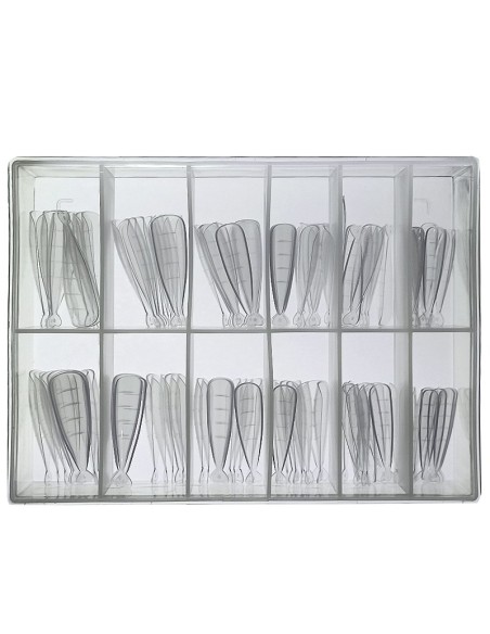 LIQUID TIPS ”V” SET 120 BUC 12 MĂRIMI REUTILIZABILE