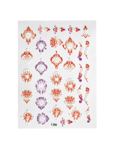 Tatuaj 3D Flori 136