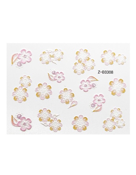 Tatuaj 3D Flori ZD3308