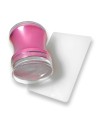 SET ŞTAMPILĂ METALICĂ TRANSPARENTĂ
