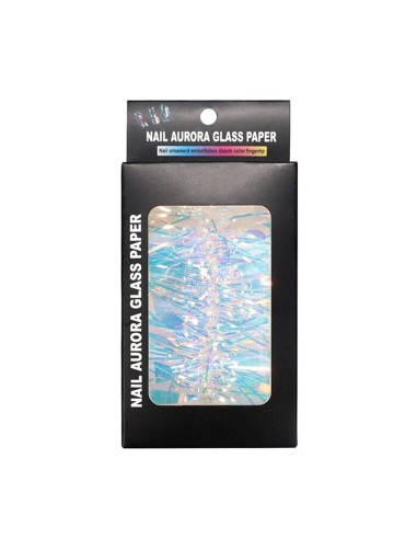 FOLIE HOLOGRAFICĂ AURORA GLASS BLUE