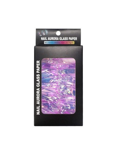 FOLIE HOLOGRAFICĂ AURORA GLASS PURPLE