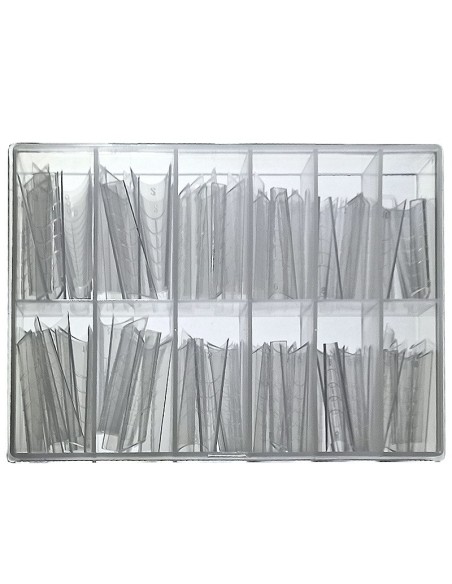 LIQUID TIPS B SET 120 BUC 12 MĂRIMI REUTILIZABILE