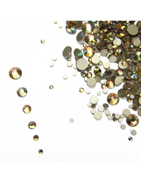 SET 1440 BUC. CRISTALE FAȚETATE VERNIL MARIME SS3-SS16