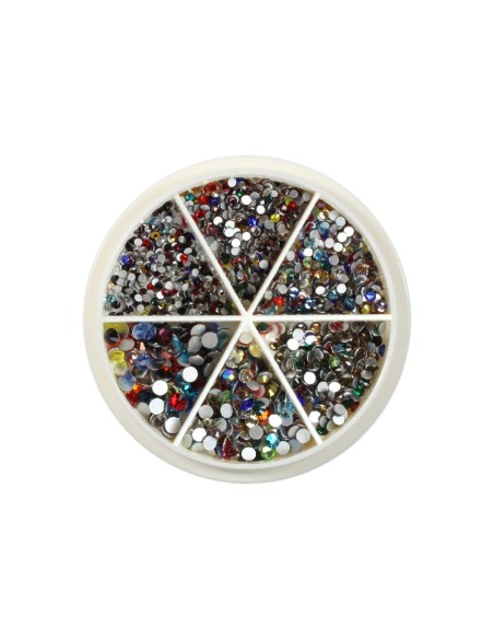 CRISTALE FAȚETATE MULTICOLOR CF15