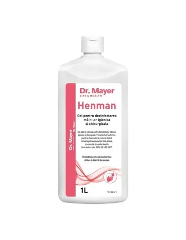 Dezinfectant maini 1000ml HENMAN Dr.Mayer