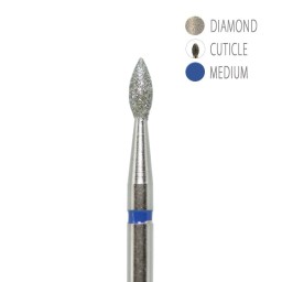 BIT DIAMANTAT - PICĂTURĂ ALBASTRU 2.5x5mm