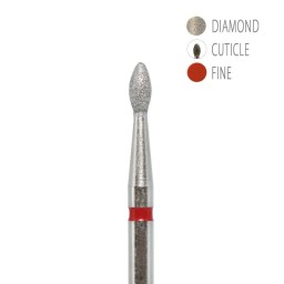 BIT DIAMANTAT - PICĂTURĂ ROȘU 2.1x4mm