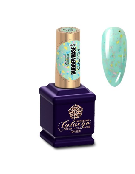 RUBBER BASE GLAMYO 06 15ml RUBBER BASE GLAMYO 06 15ml