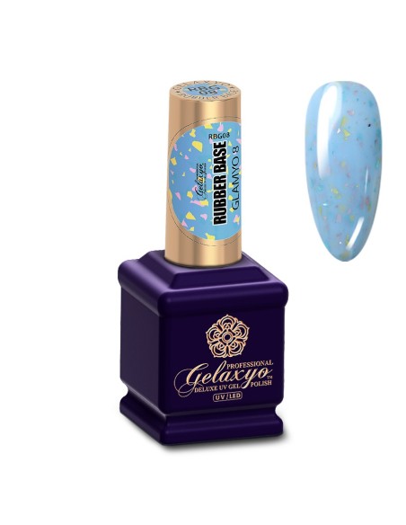 RUBBER BASE GLAMYO 08 15ml RUBBER BASE GLAMYO 08 15ml