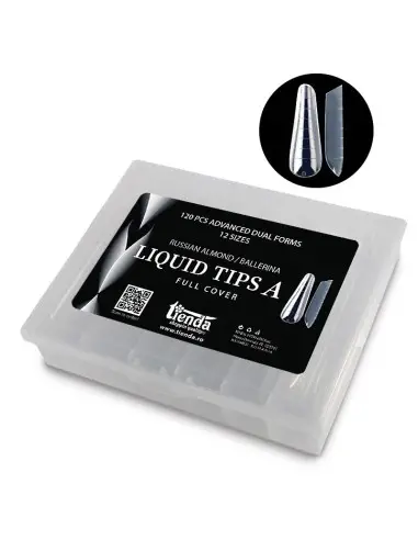 LIQUID TIPS A SET 120 BUC 12 MĂRIMI REUTILIZABILE