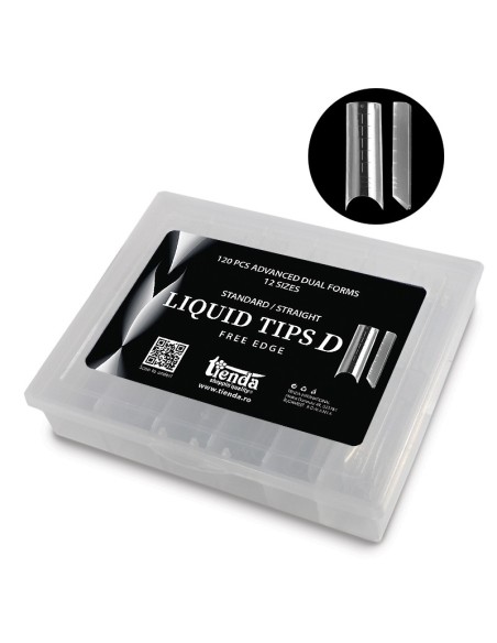 LIQUID TIPS SET 120 BUC 12 MĂRIMI LIQUID TIPS SET 120 BUC 12 MĂRIMI