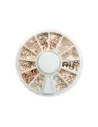 DISC ORNAMENTE 3D ROSE GOLD