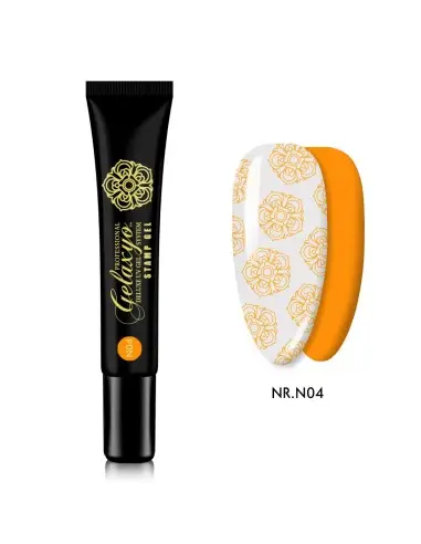 GELAXYO STAMP GEL N04 ORANGE NEON