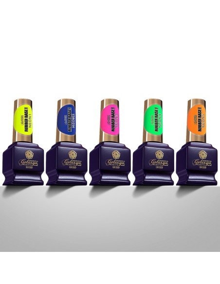 PACHET NEON RUBBER BASE 5 X 7ml PACHET NEON RUBBER BASE 5 X 7ml