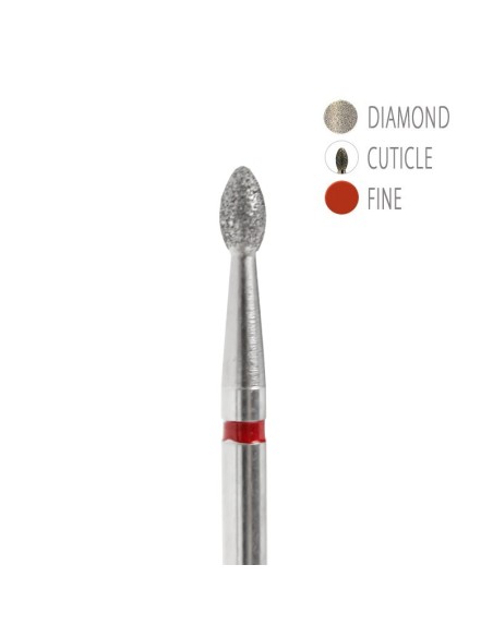 BIT DIAMANTAT - PICĂTURĂ ROȘU2.4x4mm 