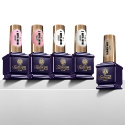 PACHET 4 + 1 RUBBER BASE GELAXYO MILKY