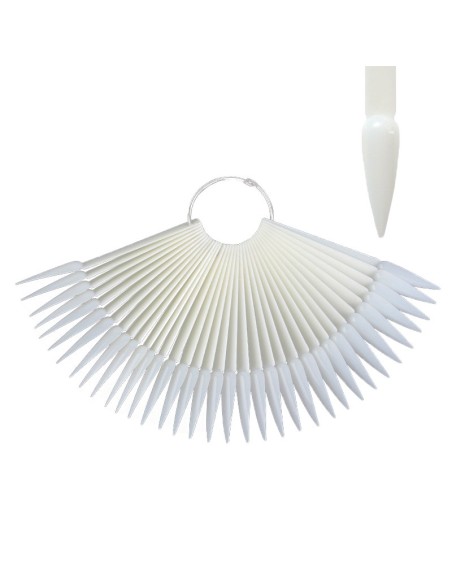 MOSTRAR NATUR STILETTO PENTRU LACURI DE UNGHII 40buc.