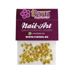 ORNAMENTE 3D AURII FULG DE NEA  2