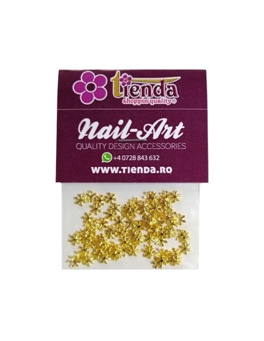 ORNAMENTE 3D AURII FULG DE NEA 