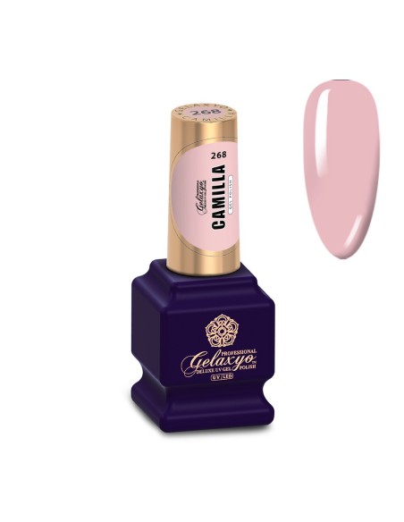 Oja Semipermanenta Gel Polish Roz Gelaxyo Camilla 268 - 7 ml