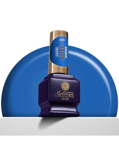 Oja Semipermanenta Gel Polish Albastra Gelaxyo Alice 263 - 7 ml
