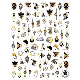 Sketch Abțibild CJ-053 GOLDEN BLACK