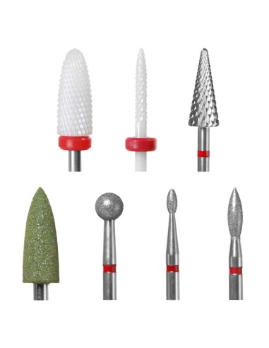 SET DRY MANICURE 1 RED